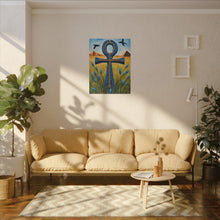 Load image into Gallery viewer, Desert Blue Canvas Wall Art
