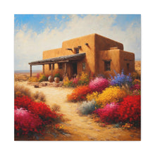 Load image into Gallery viewer, "Desert Bloom Sanctuary" Canvas Wall Art
