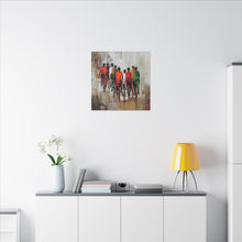 Load image into Gallery viewer, "Road in Colored" Canvas Wall Art
