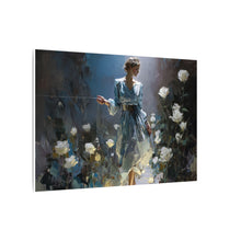Load image into Gallery viewer, "Blooming in White" Canvas Wall Art

