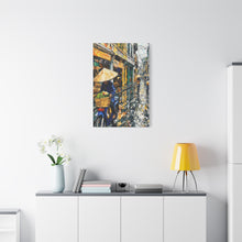 Load image into Gallery viewer, "Morning Market Ride" Canvas Wall Art
