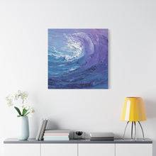 Load image into Gallery viewer, "Moonlit Currents" Canvas Wall Art
