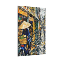Load image into Gallery viewer, "Morning Market Ride" Canvas Wall Art
