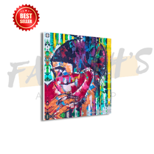 Load image into Gallery viewer, Farrah's Art Shop "Rosy Thoughts" Original Canvas Art
