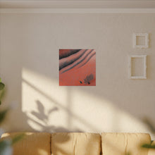 Load image into Gallery viewer, "Stillness Between Ridges" Canvas Wall Art
