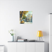 Load image into Gallery viewer, "Golden Hour at the Market" Canvas Wall Art
