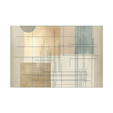 Load image into Gallery viewer, “Linear Serenity” Canvas Wall Art
