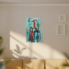 Load image into Gallery viewer, Ember Birds Canvas Wall Art
