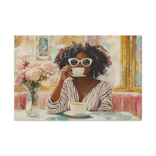 Load image into Gallery viewer, "Sip &amp; Serve: The Essence of Effortless" Canvas Wall Art
