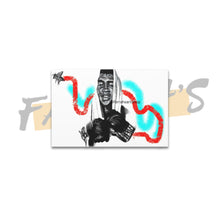 Load image into Gallery viewer, Muhammad Ali "Stinger" Expressive Drawing Canvas Wall Art
