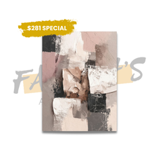 Load image into Gallery viewer, Abstract art piece with a $281 Special label on a white background
