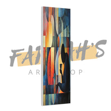 Load image into Gallery viewer, “Geometry of Stillness” Canvas Wall Art
