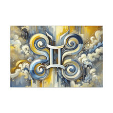 Load image into Gallery viewer, "Gemini Duality” Canvas Wall Art
