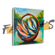 Load image into Gallery viewer, "Aquatic Serenity": Canvas Wall Art
