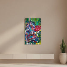 Load image into Gallery viewer, Colorful abstract painting on a white background
