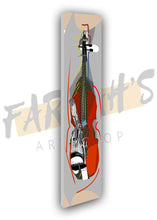 Load image into Gallery viewer, "String Check" Slim Canvas Art Print
