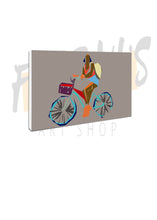 Load image into Gallery viewer, "Girl in Goa" Canvas Wall Art
